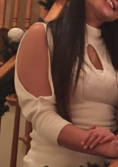 BEBE WHITE SWEATER - Picture 7 of 7